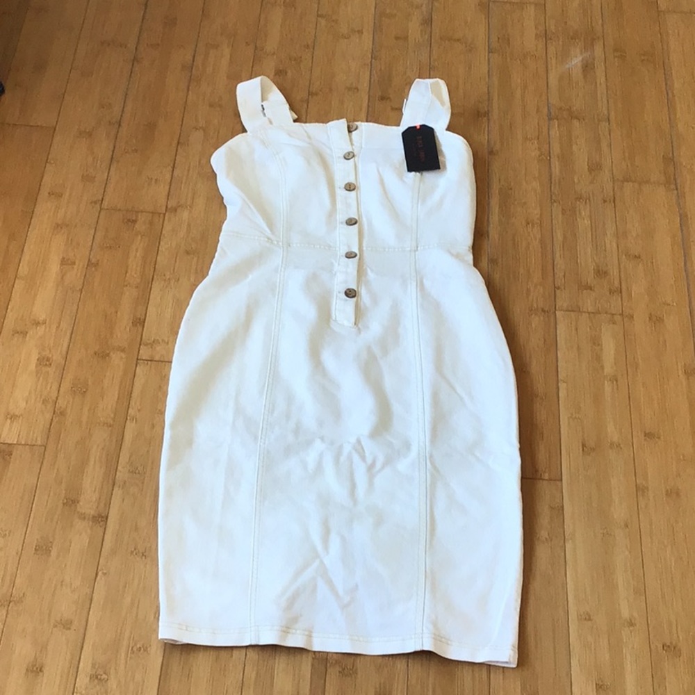 Woman’s White Dress